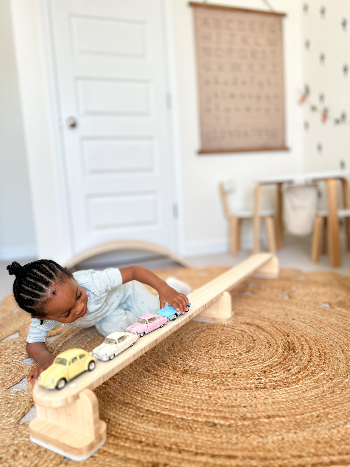 Little Gymnast by Lily & River | Balance Beam | Lily & River USA Workshop | Step, Balance, and Play | For Ages 18Mo to 8 Years
