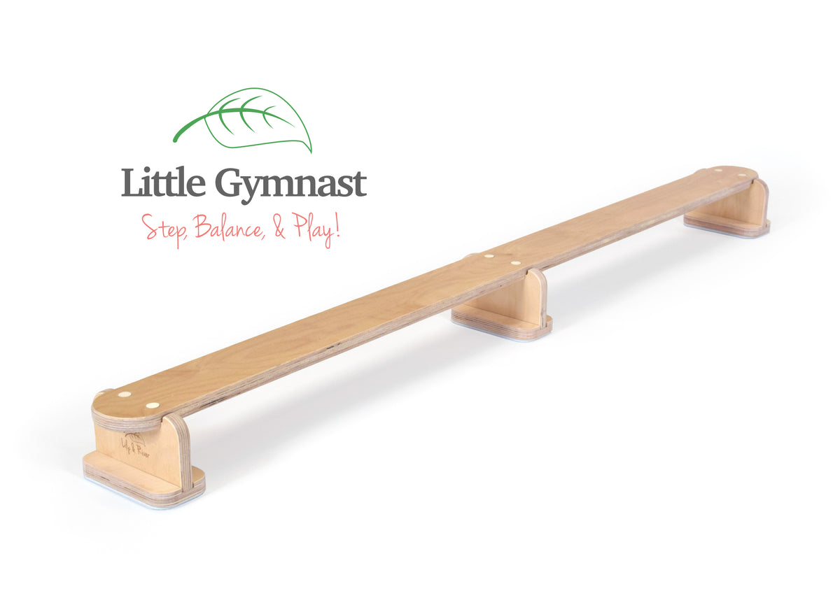 Little Gymnast by Lily & River | Balance Beam | Lily & River USA Workshop | Step, Balance, and Play | For Ages 18Mo to 8 Years