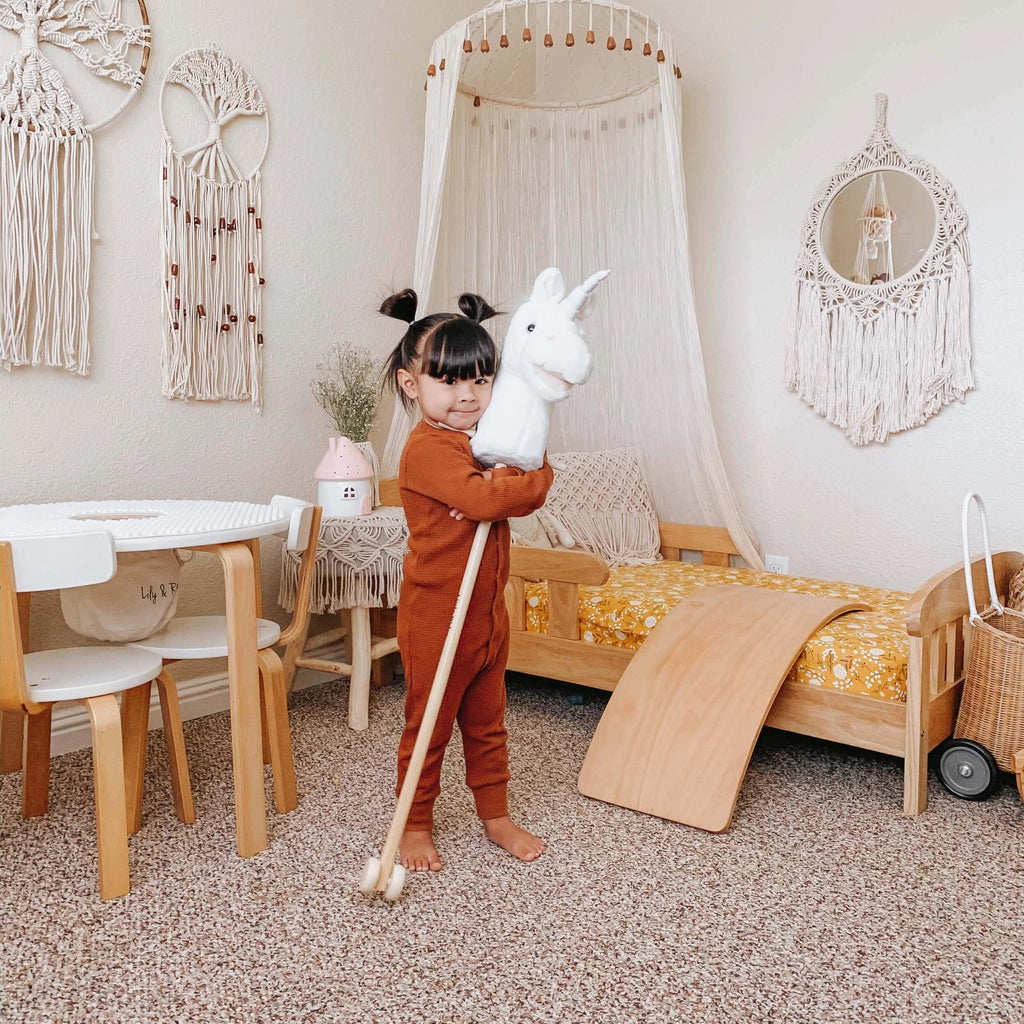 Little Rider by Lily & River | Gallop, Race, and Play | Select Horse or Unicorn | Classic Horse on a Stick