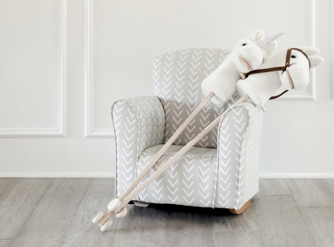 Little Rider by Lily & River | Gallop, Race, and Play | Select Horse or Unicorn | Classic Horse on a Stick