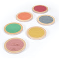 Little Steps by Lily & River | Jump, Balance and Play | 6 Colorful Hardwood Stepping Stones