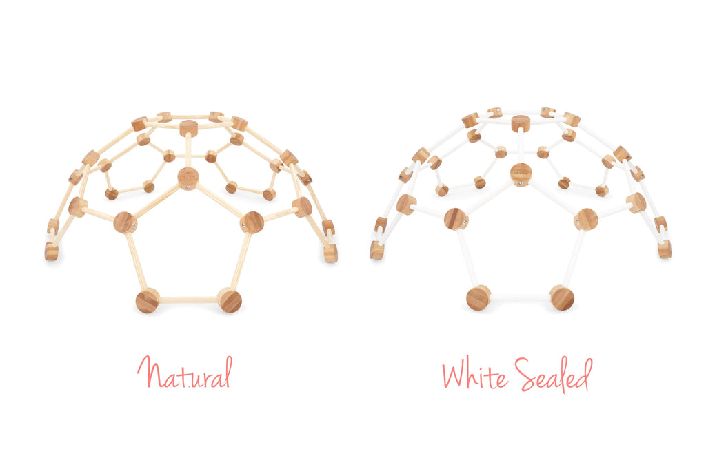 Little Dome by Lily & River | Indoor Climbing Dome | Natural Hardwood | Made in the USA | Lily & River Workshop | Playroom Must-Have